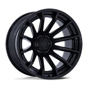 Fuel 1PC BURN 6x135 20x9 +1 Matte Black W/ Gloss Black Lip
