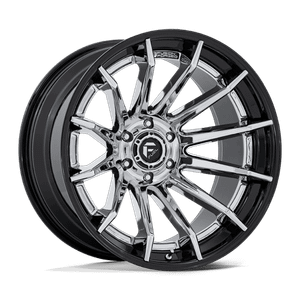 Fuel 1PC BURN 6x135 20x9 +1 Chrome W/ Gloss Black Lip