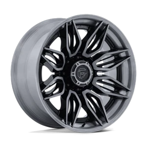 Fuel 1PC MUTINY 8x180 20x10 -18 Gloss Black Brushed Dark Tint