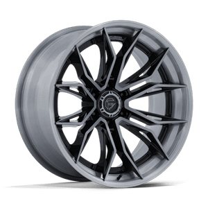 Fuel 1PC MUTINY 6x135 22x9.5 +20 Gloss Black Brushed Dark Tint