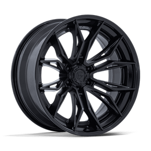 Fuel 1PC MUTINY 6x139.7 20x9 +20 Matte Black W/ Gloss Black Lip