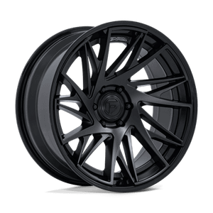 Fuel 1PC DYNAMO 5x127 20x9 +1 Matte Black W/ Gloss Black Lip