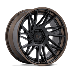 Fuel 1PC DYNAMO 6x135 20x9 +1 Matte Black W/ G-bronze Lip