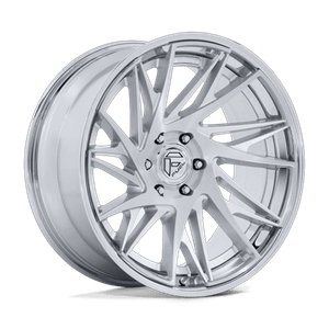 Fuel 1PC DYNAMO 6x139.7 20x9 +1 Gloss Silver Brushed W/ Chr-lp