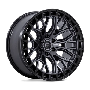 Fuel 1PC SIGMA 6x135 22x9.5 +18 Matte Gunmetal W/ M-blk Lip