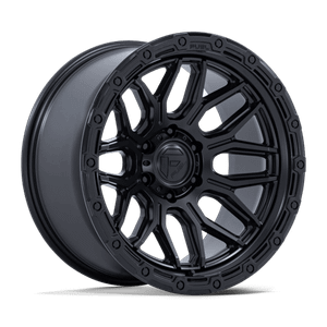 Fuel 1PC SURGE 6x135 20x10 -18 Matte Black W/ Gloss Black Lip