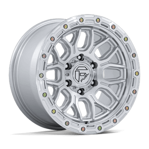 Fuel 1PC SURGE 8x170 18x9 +20 Gloss Silver W/ Machined Face