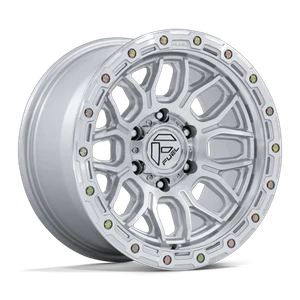 Fuel 1PC SURGE 6x139.7 20x9 +20 Gloss Silver W/ Machined Face