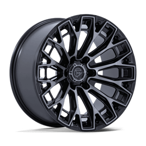 Fuel 1PC TRAX 6x139.7 18x9 +1 Gloss Black Machined Face Dtcc
