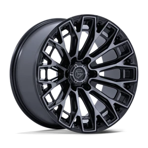 Fuel 1PC TRAX 6x139.7 20x10 -18 Gloss Black Machined Face Dtcc