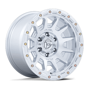 Fuel 1PC FORTRESS 5x127 18x9 +20 Gloss Silver W/ Machined Face