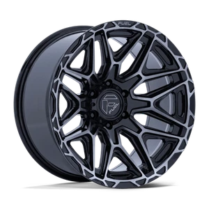 Fuel 1PC INJECTOR 8x165.1 20x9 +20 Gloss Black Machined-fc W/ Ddt