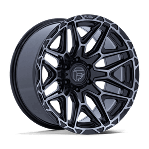 Fuel 1PC INJECTOR 8x180 22x9 +1 Gloss Black Machined-fc W/ Ddt