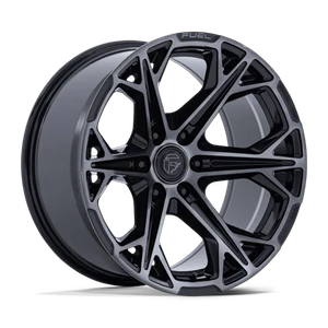 Fuel 1PC HAMMERHEAD 6x135 22x10 -18 Gloss Black Dark Tinted Clear