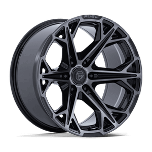 Fuel 1PC HAMMERHEAD 6x139.7 22x10 -18 Gloss Black Dark Tinted Clear