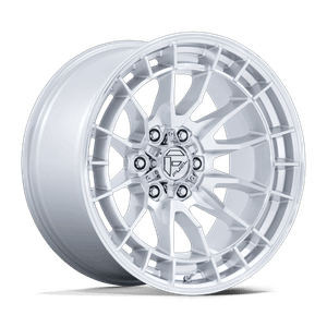 Fuel 1PC REVOLT 6x135 17x9 -12 Hyper Silver W/ Machined Face