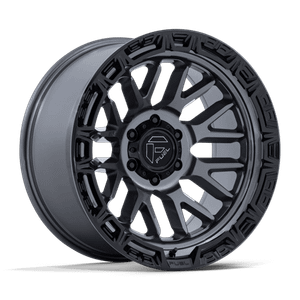 Fuel 1PC RAIL 5x127 20x9 +1 Gloss Gunmetal W/ G-blk Lip