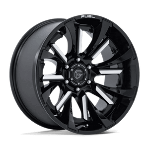Fuel 1PC TANTRUM 8x165.1 20x9 +1 Gloss Black Milled