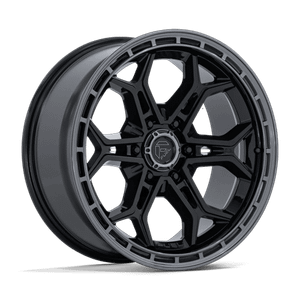 Fuel 1PC HEATHEN 6x139.7 20x9 +20 Gloss Black Gloss Gunmetal Lip