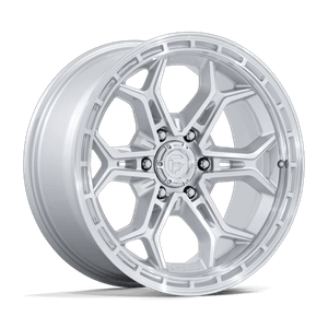 Fuel 1PC HEATHEN 6x135 20x9 +1 Gloss Silver W/ Machined Face