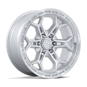 Fuel 1PC HEATHEN 6x135 20x9 +20 Gloss Silver W/ Machined Face
