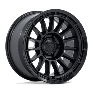 Fuel 1PC ASCEND 6x135 17x9 -12 Matte Black W/ Gloss Black Lip