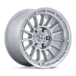 Fuel 1PC ASCEND 5x127 17x9 +1 Gloss Silver W/ Machined Face