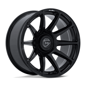 Fuel 1PC HALO BLANK 20x9 +1 Gloss Black
