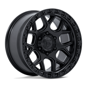 Fuel 1PC PUMA 5x127 17x9 +1 Matte Black W/ Gloss Black Lip