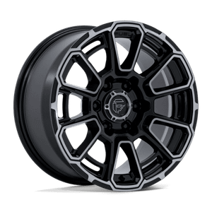 Fuel 1PC FOXHOUND 6x139.7 18x9 +1 Gloss Black Dark Tinted Clear