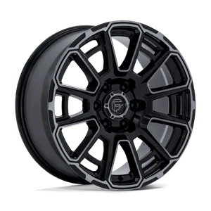 Fuel 1PC FOXHOUND 6x139.7 20x9 +1 Gloss Black Dark Tinted Clear