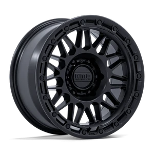 KMC ATTACK 5x127 17x8.5 +25 Matte Black