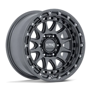 KMC CRUX 5x127 17x8.5 +25 Gloss Gunmetal