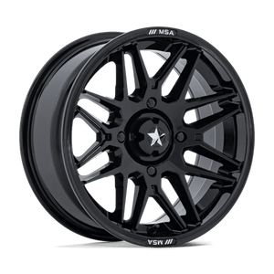 MSA Offroad Wheels RADAR UTV 4x137 14x7 -47 Gloss Black
