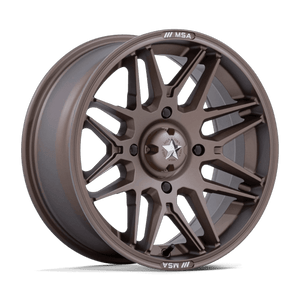 MSA Offroad Wheels RADAR UTV 4x110 14x7 +10 Matte Bronze