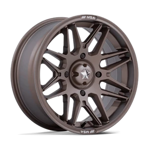 MSA Offroad Wheels RADAR UTV 5x114.3 15x7 +10 Matte Bronze