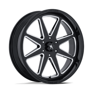 MSA Offroad Wheels SPARK UTV 6x139.7 24x7 +0 Gloss Black Milled