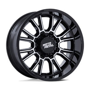 Moto Metal LEGACY 5x139.7 / 5x150 22x9 +1 Gloss Black Machined