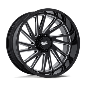 Moto Metal COMBAT 6x139.7 22x10 -18 Gloss Black Milled