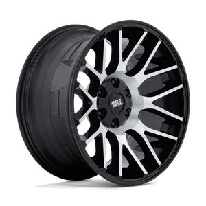 Moto Metal OVERLOOK 8x180 20x9 +1 Gloss Black W/ Machined Face