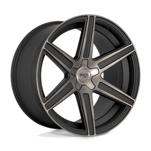 Niche 1PC CARINA 5x114.3 20x10.5 +20 Matte Mach Double Dark Tint