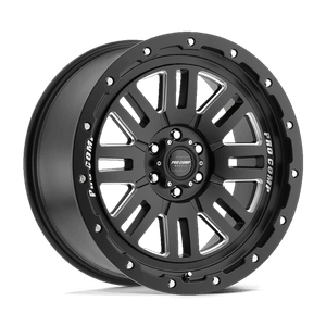 Pro Comp Alloys COGNOS 6x139.7 17x9 -6 Satin Black Milled