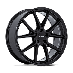 Petrol P1E 5x115 17x8 +40 Gloss Black