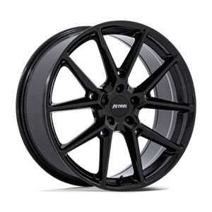 Petrol P1E 5x112 18x8 +40 Gloss Black