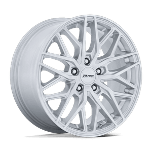 Petrol P3E 5x114.3 17x8 +40 Machined Brushed Gloss Silver