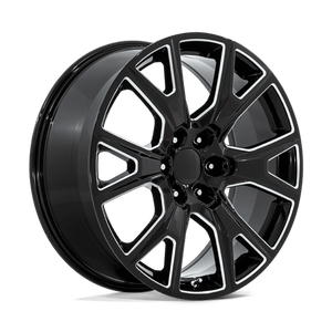 Performance Replicas PR199 6x139.7 26x10 +31 Gloss Black Milled
