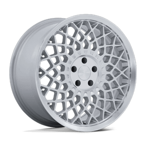 Rotiform CJJ 5x120 18x10.5 +25 Gloss Silver W/ Machined Lip