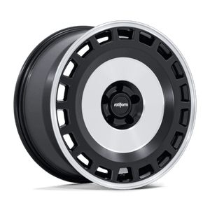 Rotiform ZBF 5x114.3 18x10.5 +22 Matte Black W/ Machined Face