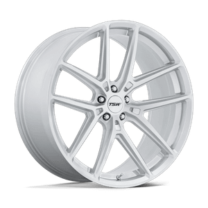 TSW IMOLA 5x120 20x10.5 +38 Gloss Silver W/ Machined Face