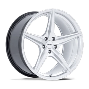 TSW ESPRIT 5x120 18x10.5 +35 Hyper Silver W/ Machined Face